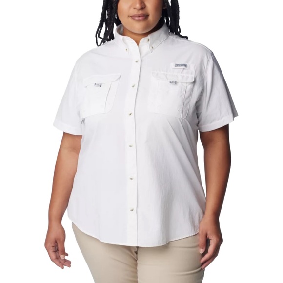 Columbia Tops - Columbia Women's Plus Size PFG Bahamas short sleeve shirt NWT